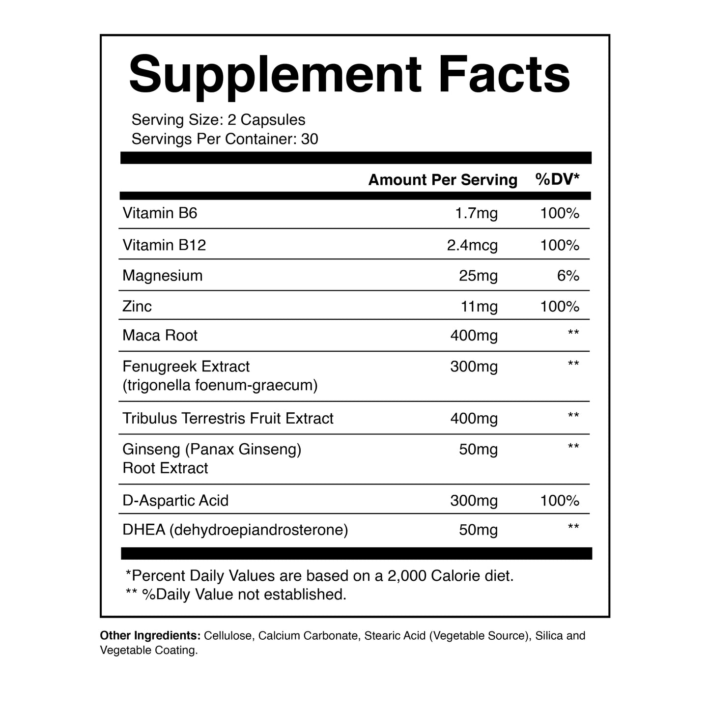 Test-Max | Testosterone Support | Strength, Performance & Vitality Formula