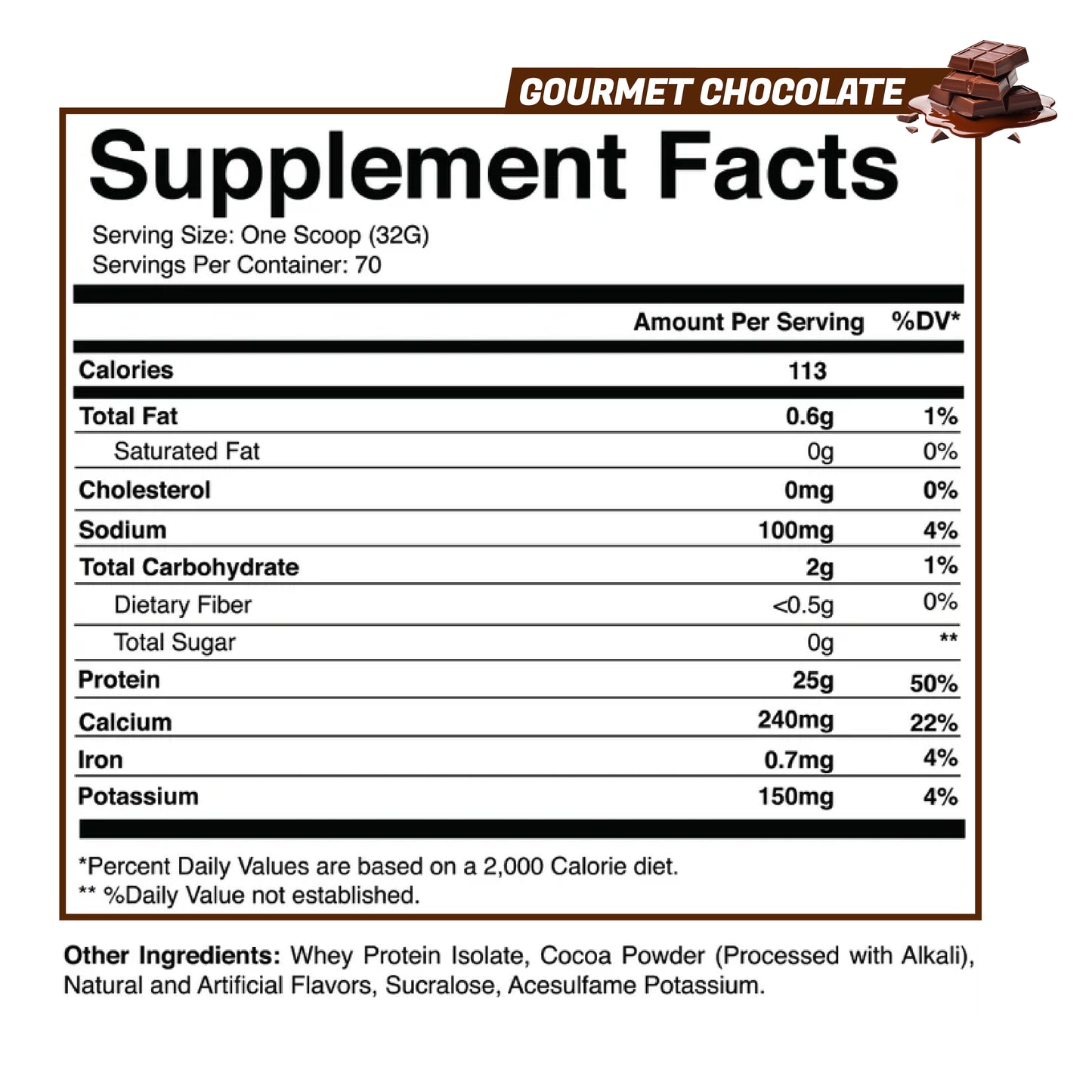 Iso-Natural (Isolate Whey) Vanilla Custard