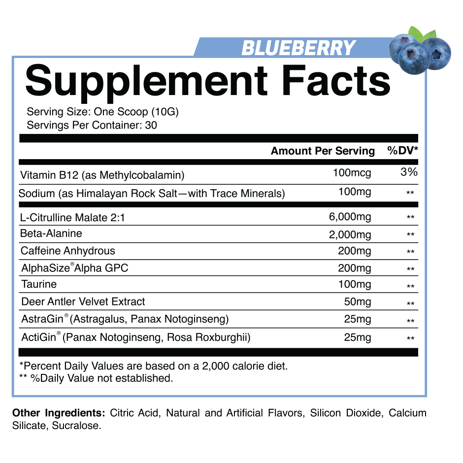 Trigger (Pre-Workout) Blueberry
