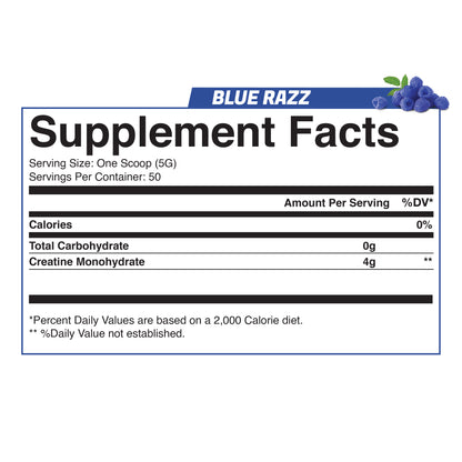 Creatine Monohydrate (Unflavored)
