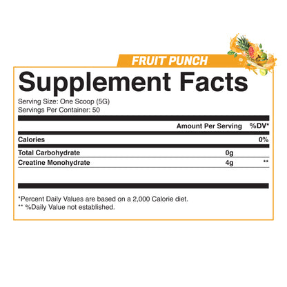 Creatine Monohydrate (Unflavored)