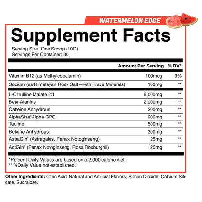 Trigger (Pre-Workout) Watermelon Edge