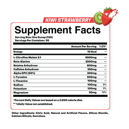 Trigger Max Pre-Workout | Mixed Fruit for Ultimate Energy, Focus & Performance