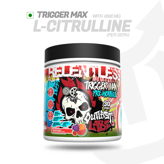 Trigger Max Pre-Workout | Mixed Fruit for Ultimate Energy, Focus & Performance
