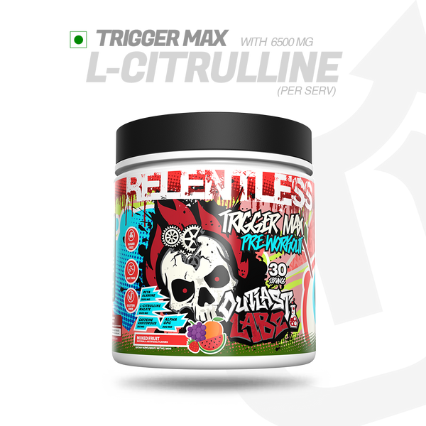 Trigger Max Pre-Workout | Mixed Fruit for Ultimate Energy, Focus & Per ...