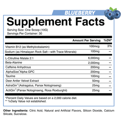 Trigger (Pre-Workout) Blueberry